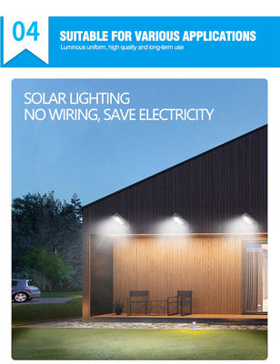 LEIDEN van 6500K 12v Gelijkstroom 100W het Zonne Aangedreven Straatlantaarn110lm/w Huis Gebruiken