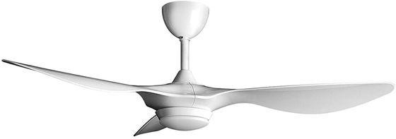 Van de het Lichaamslamp van de luxe de Moderne Lichtgevende 72w Plafondventilator Geleide Lichte Schakelaar van de het Metaalmotor