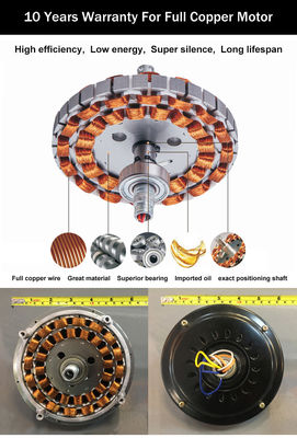 Modern Decoratief de Afstandsbediening Onzichtbaar Intrekbaar Blad van 4100k Crystal Ceiling Fan With Light