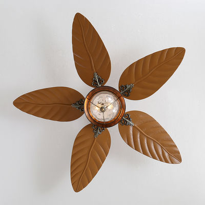 Modern Decoratief de Afstandsbediening Onzichtbaar Intrekbaar Blad van 4100k Crystal Ceiling Fan With Light