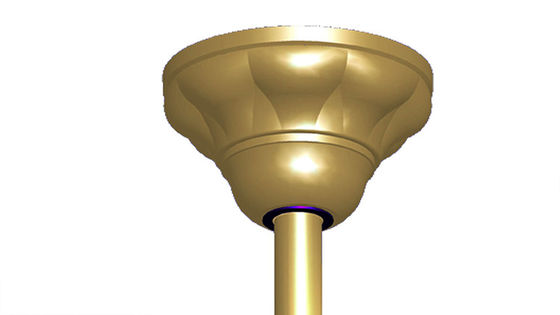 Crystal Lampshade Silent-de LEIDENE Intrekbaar Plafondventilatorlicht van 36W met het Vouwen van Bladen