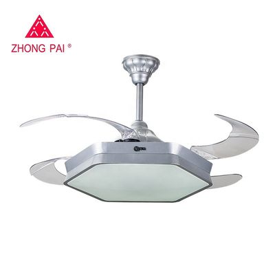 EMC Snelle Snelheid 42“ Intrekbaar de Plafondventilatorlicht van Dimmable met Opvouwbare Bladen
