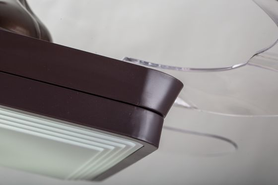 De bruine 70 Watts zetten gelijk Intrekbaar Plafondventilatorlicht met Verre 5250lm op