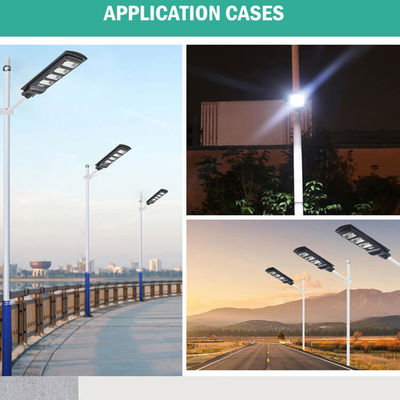 Afstandsbediening van de de Straatlantaarns Openluchtlamp Ip65 van 6000K 100W 200W 300W de Zonne