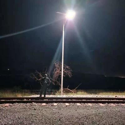 Iedereen in Één LEIDENE van 14000lm 30W 80W Zonne Aangedreven Straatlantaarn18v pool installeert