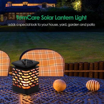 Fonkelende Zonne Trillende de Vlamlantaarn die van 30-40LM 3000K-3500K Zonnetuinlicht hangen