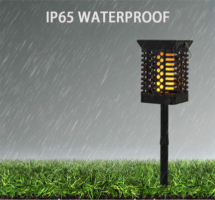 Van de warme Witte LEIDENE van IP65 75 Zonne Trillende de Lamptoorts Tuin Lichte 100lm/w Zonnevlam