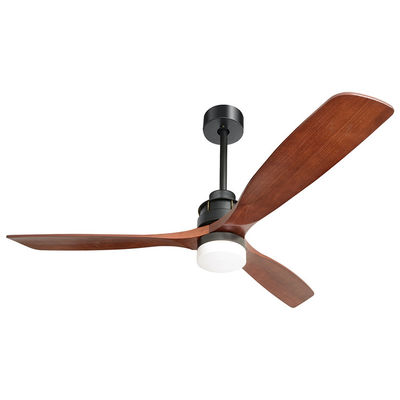 Manier Regelbare 65W 60 Duim 3 BladPlafondventilator Lichte 1500lm
