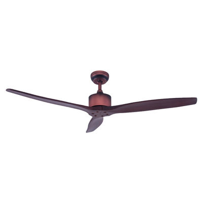 Decoratieve 110v 75w 52 Duimvloed zetten Plafondventilator met Licht op en Ver