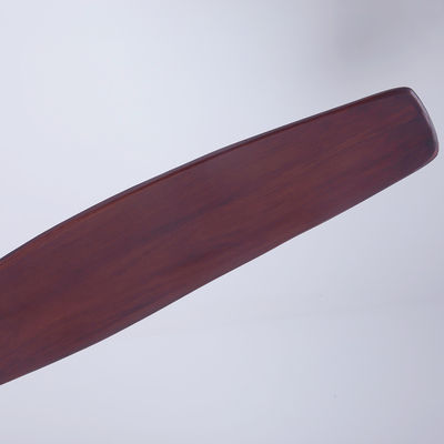 Decoratieve 110v 75w 52 Duimvloed zetten Plafondventilator met Licht op en Ver