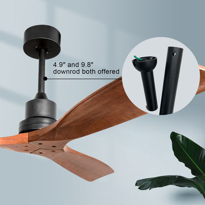 4100K 3 Licht van de Blad het Houten Plafondventilator