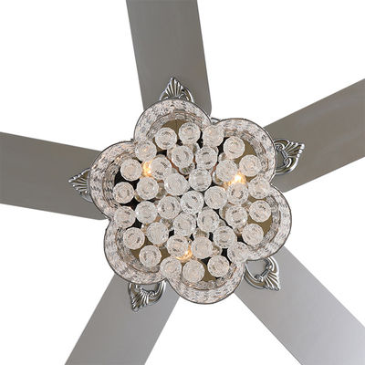 18w spoel Onderstel Crystal Chandelier Ceiling Fan