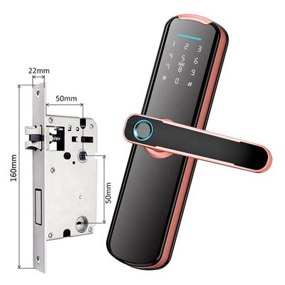 35mm50mm Anti-diefstal Intelligent Elektronisch de Vingerafdrukslot van Slottuya