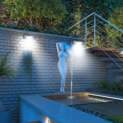 De waterdichte van de LEIDENE van 200LM 21pcs Zonnelichten Sensormuur voor Tuin