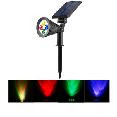 5000K RGB Kleur die Zonnelandschapslichten IP44 veranderen 200 Lichten van de Lumen Zonneweg
