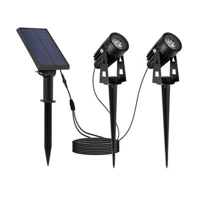 de Zonne Aangedreven Tuin Spike Lights van 6000K 100-200LM/Zonne het Modelleren Schijnwerpers