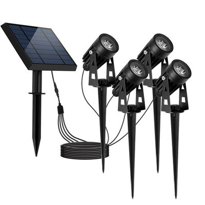 de Zonne Aangedreven Tuin Spike Lights van 6000K 100-200LM/Zonne het Modelleren Schijnwerpers