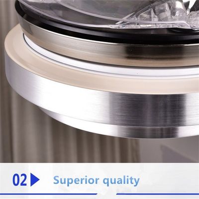 het Neutrale Wit van 6000k 4000lm Crystal Flush Mount Ceiling Fan