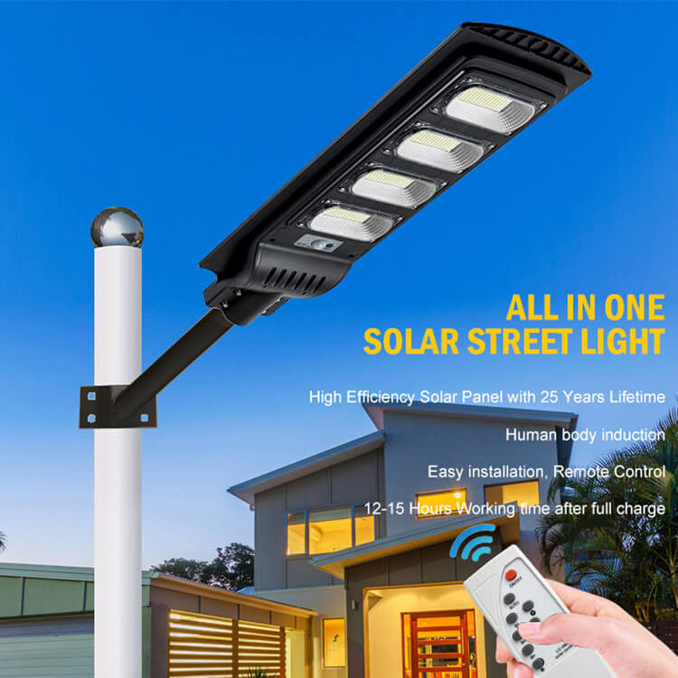 de Bewegingssensor Zonnestraatlantaarn van 50-300Watt 4.5V/Zonnetuinstraatlantaarn